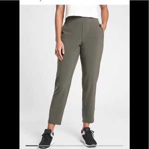 Athleta Brooklyn ankle pant green